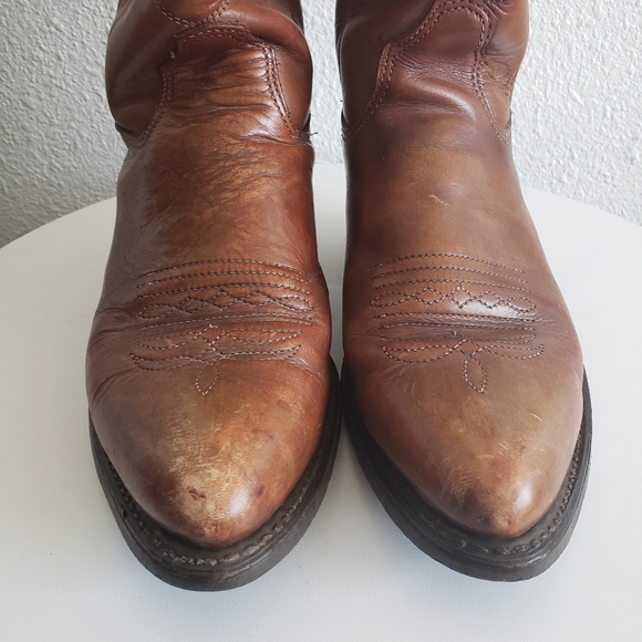 Western Cowboy Rodeo Farm Leather Boots main image 11